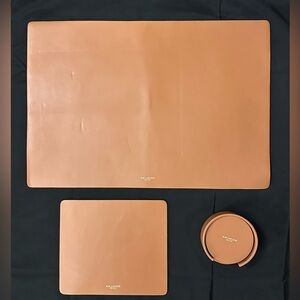 NEW MMLaFleur Desk Blotter, Mouse Pad, and Coasters Set